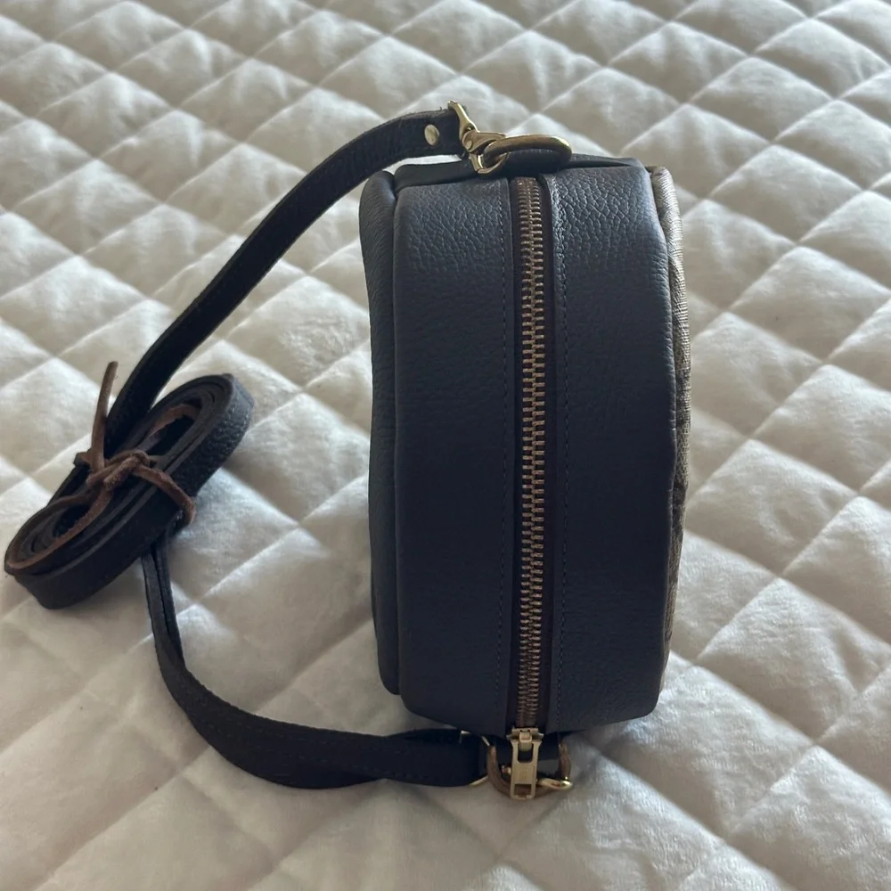 Gucci Beige and Dark Brown Crossbody Bag - Picture 5 of 7